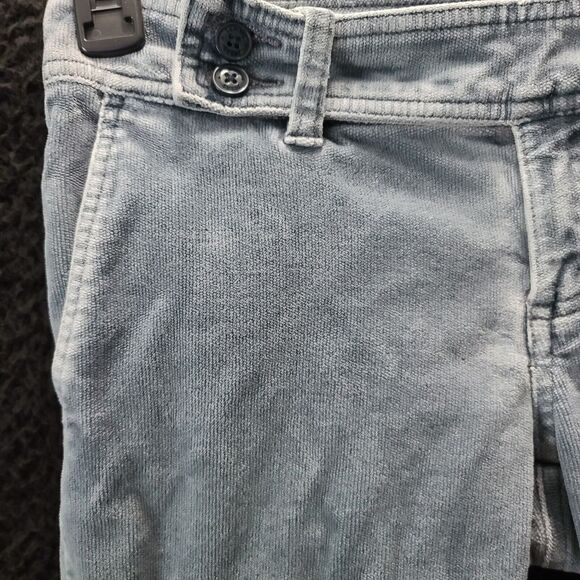 Tommy Jeans Womens Curduroy Pants Gray Size 5 Cotton Blend Stretch Pockets - Picture 10 of 12